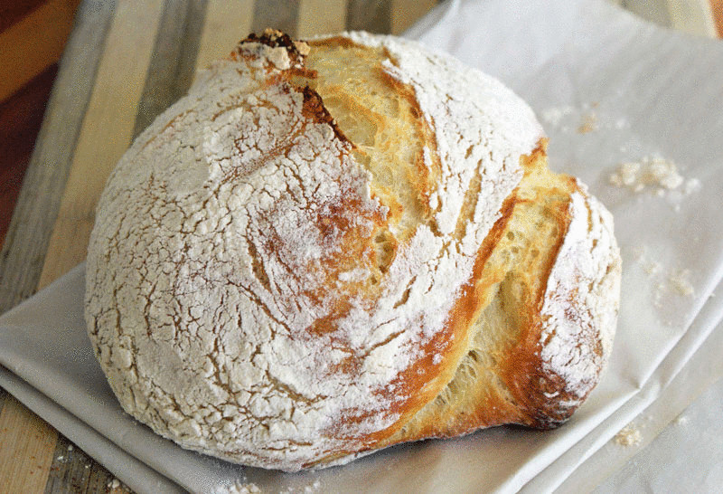 Простой рецепт ароматного хлеба на закваске