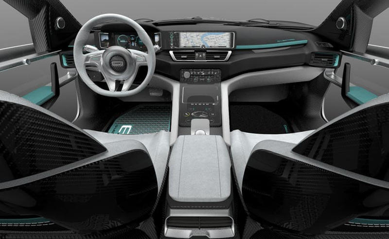 Qoros и Koenigsegg раскрыли совместный асимметричный электросуперкар
