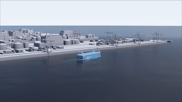 В Норвегии создадут контейнерное судно с системой автопилотирования