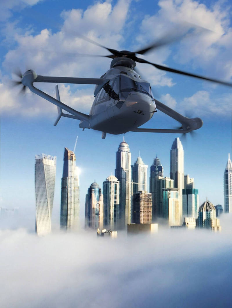 Airbus Racer — вертолет, сочетающий в себе достоинства вертолета и самолета 