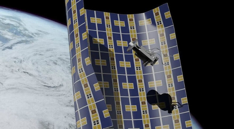 NASA построит сверхтонкие корабли-одеяла для удаления космического мусора с орбиты