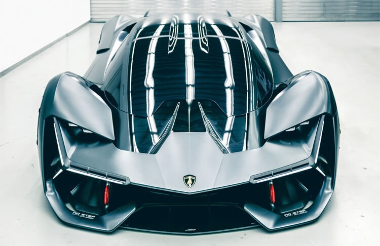 Концептуальный электрический суперкар Lamborghini Terzo Millennio