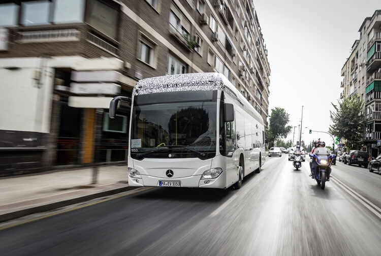 Городской автобус Mercedes-Benz Citaro станет полностью электрическим