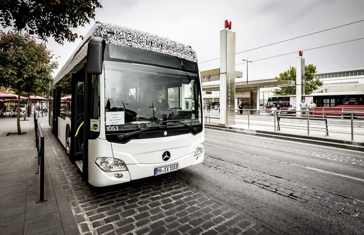 Городской автобус Mercedes-Benz Citaro станет полностью электрическим