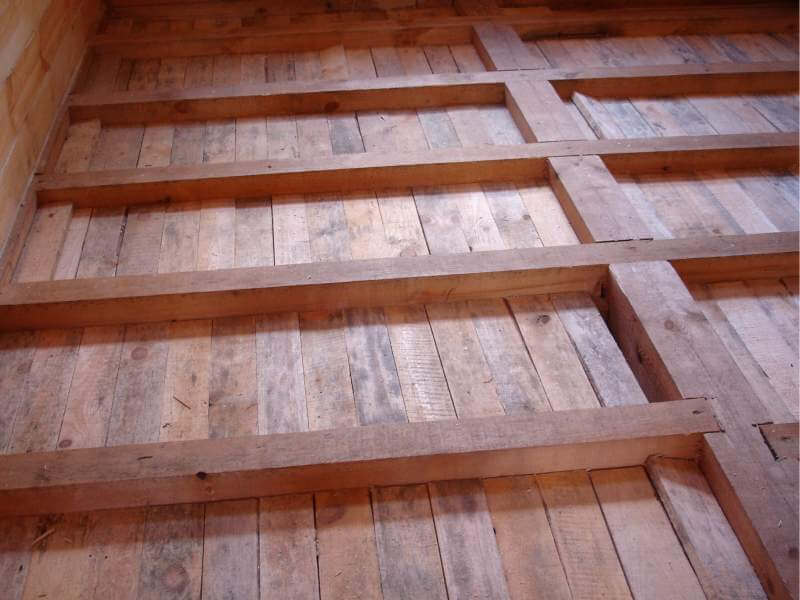 как правильно настелить деревянный пол