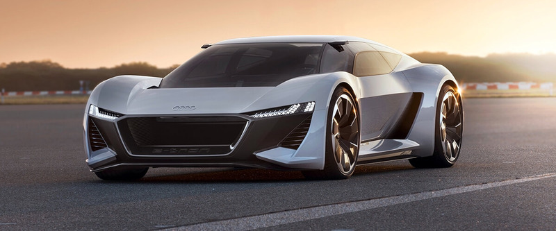 Представлен Audi PB18 — прототип электрического спорткара-трансформера