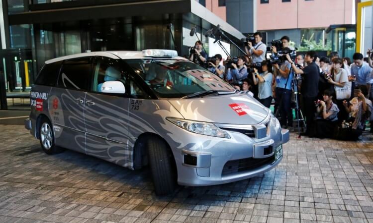 В Токио начали тестирование самоуправляемых такси в рамках подготовки к Олимпиаде