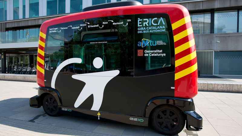 В Каталонии запустили электробус без водителя