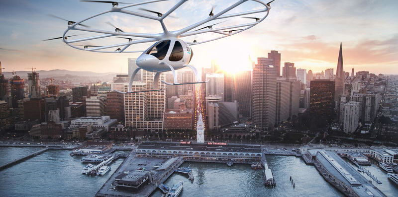 Volocopter протестирует электрическое аэротакси в Сингапуре уже в 2019 году