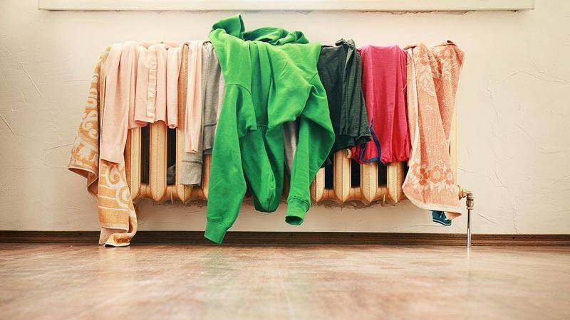 Где сушить верхнюю одежду зимой: 5 идей