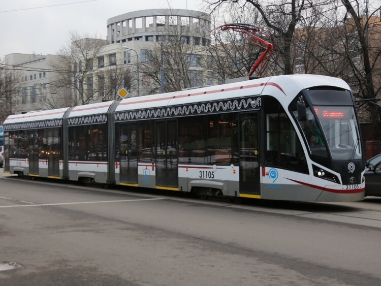 Начались испытания первого в России беспилотного трамвая