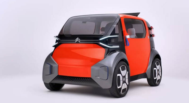 Маленький электромобиль Ami One от Citroën можно будет водить без прав