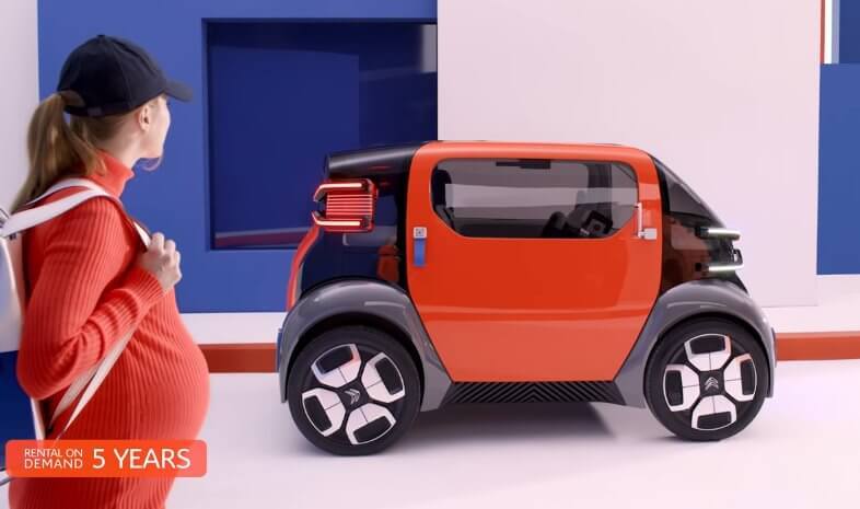 Маленький электромобиль Ami One от Citroën можно будет водить без прав