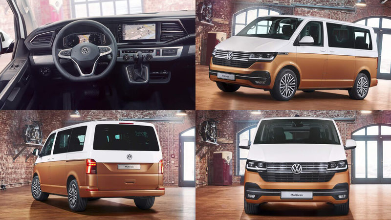 Обновленный Volkswagen Multivan перешел на электричество