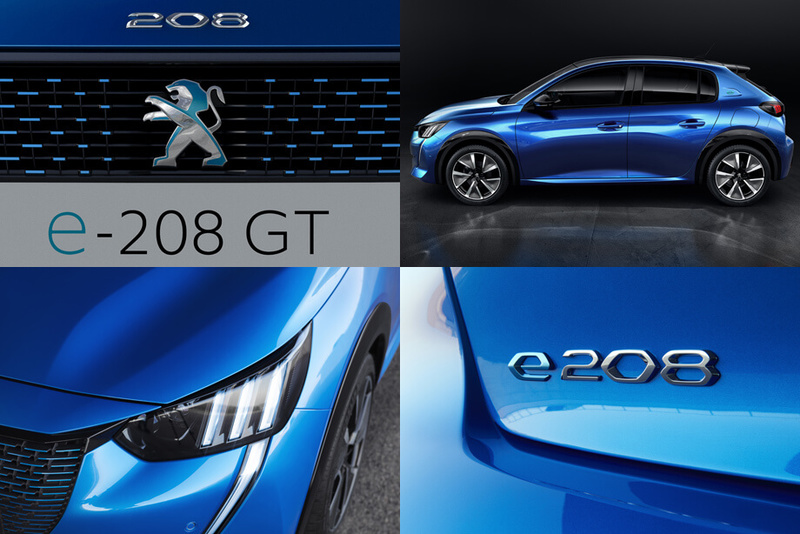 Хэтчбек Peugeot 208 появился сразу с электрической версией