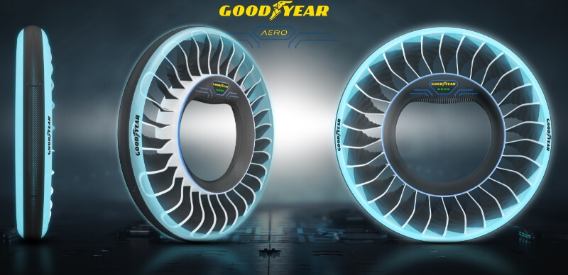 Goodyear Aero — уникальные шины для летающих автомобилей
