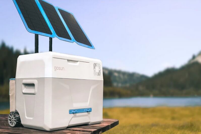 Портативный холодильник на солнечных батареях GoSun Chill вышел на Indiegogo
