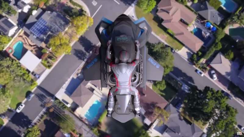 Реактивный летающий мотоцикл Speeder от Jetpack Aviation 