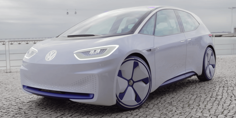 Volkswagen построит 36 000 зарядных станций для электромобилей