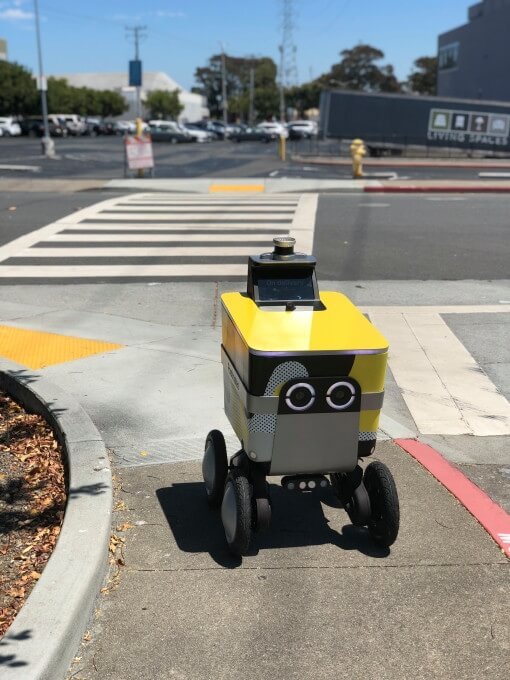 Сан-Франциско впервые выдал разрешение на тестирование робота для доставки продуктов