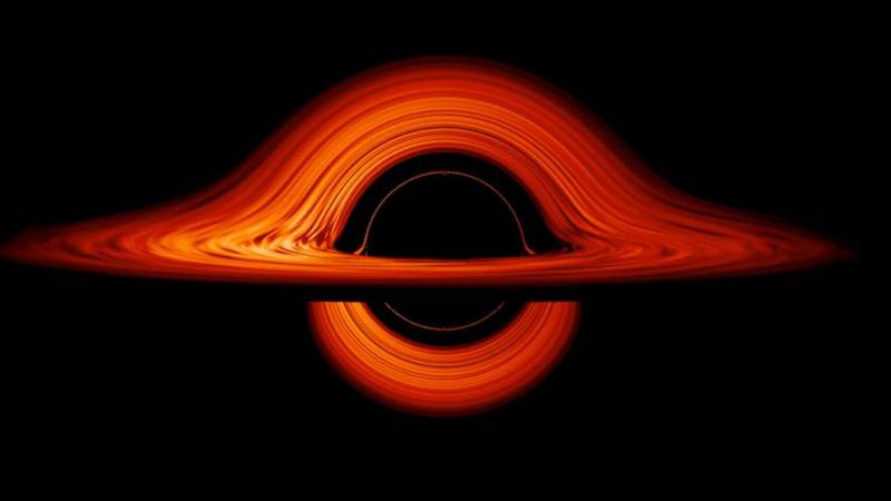 Новая визуализация черной дыры НАСА показывает эффект «кривого зеркала»