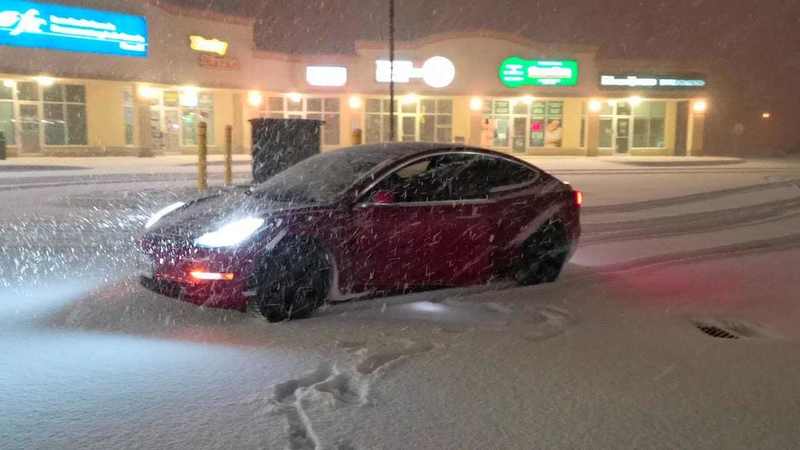 Tesla Model 3: зимние советы 