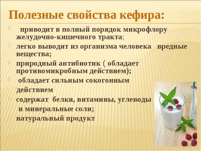 Зеленый кефир для плоского живота