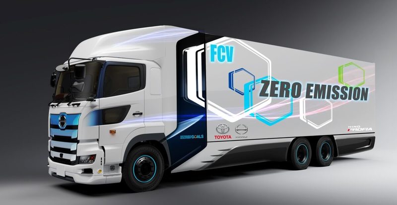 Тойота и Хино будут совместно разрабатывать грузовик на топливных элементах