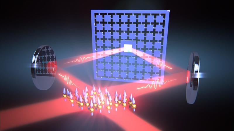 Лазерная петля связывает квантовые системы на расстоянии
