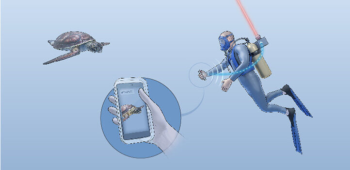 Aqua-Fi: подводный WiFi, разработанный с использованием светодиодов и лазеров
