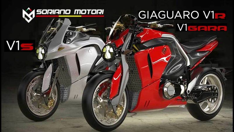 Электрический мотоцикл Soriano Giaguaro