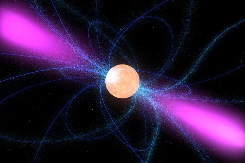Астрономы обнаружили самое сильное известное магнитное поле во Вселенной