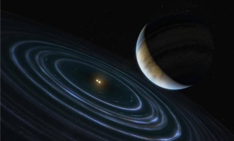 Экзопланета с огромной орбитой, ведет себя как давно искомая "Девятая планета"
