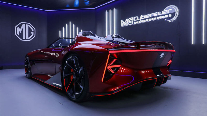 Концепт MG Cyberster - стильный спортивный электромобиль будущего