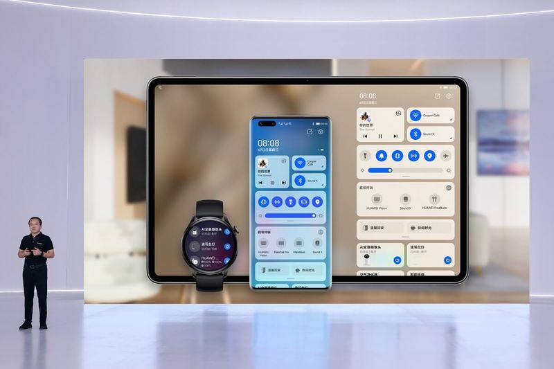Huawei запускает своего конкурента Android с новым планшетом и смарт-часами