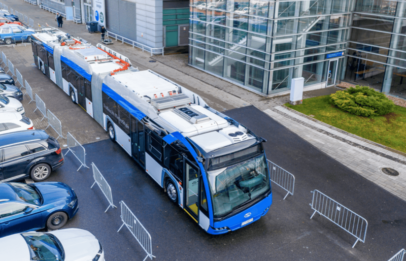 Дания первой заказала самый длинный на сегодняшний день электробус Solaris