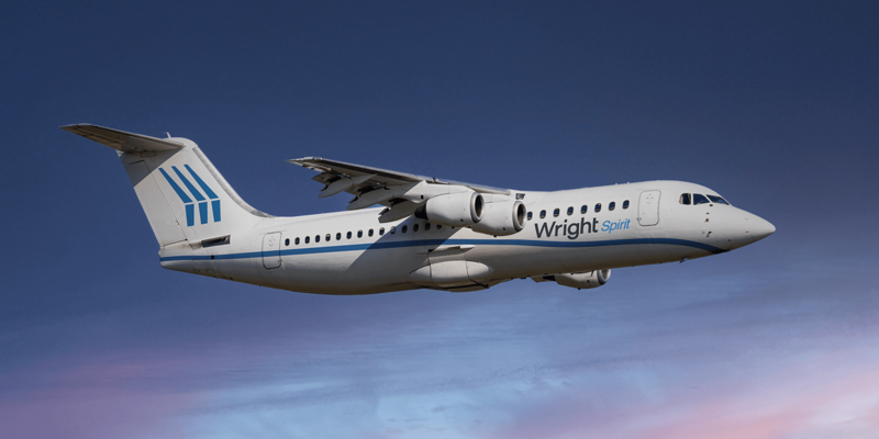 Электрический самолет Wright Spirit на 100 мест появится в 2027 году