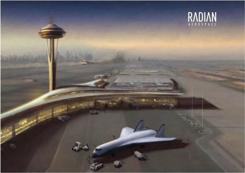 Radian One - одноступенчатый космический корабль для выхода на орбиту