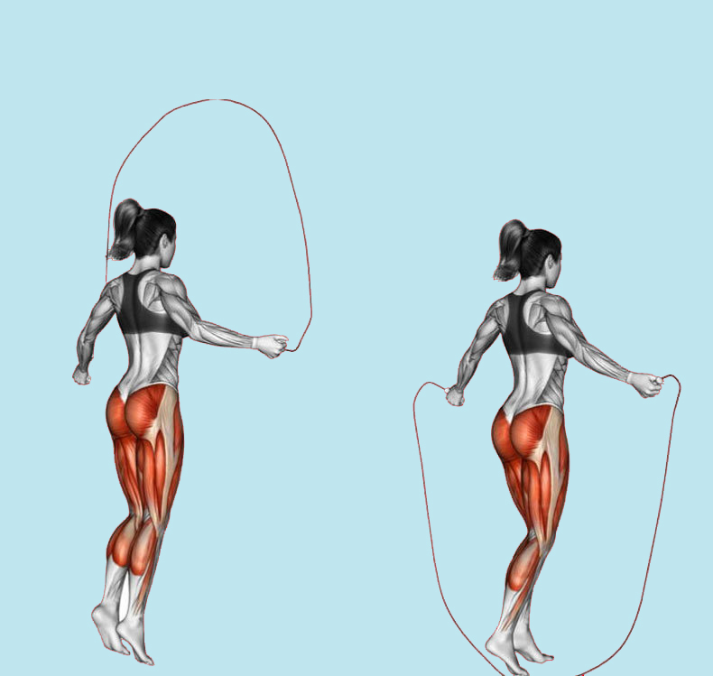 Кардио-сессия со скакалкой: прокачка лимфы и идеальные формы!