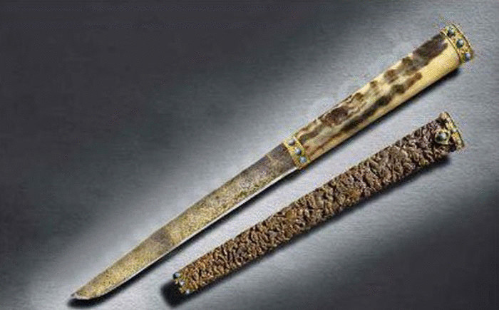 Императорский охотничий нож эпохи Цяньлун