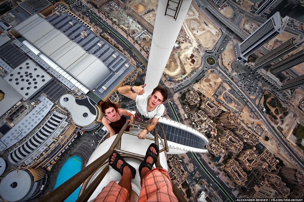 Захватывающий фоторепортаж —высотный Дубаи 
