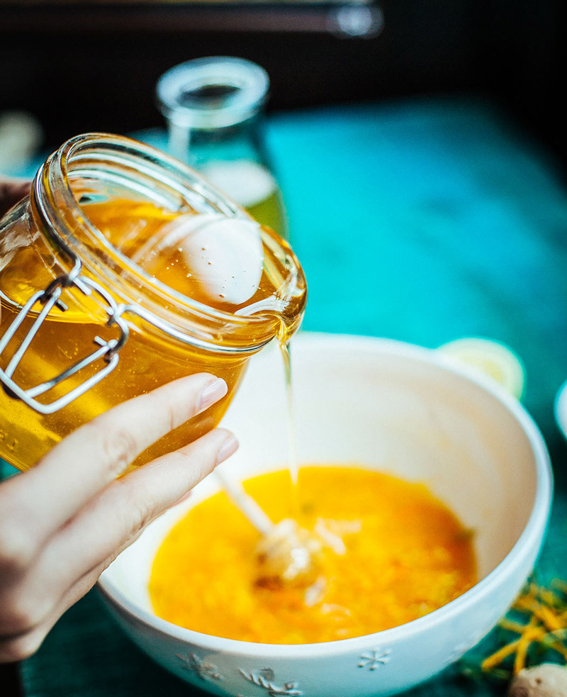 Вкуснейший  handmade сироп, повышающий иммунитет из меда имбиря и куркумы
